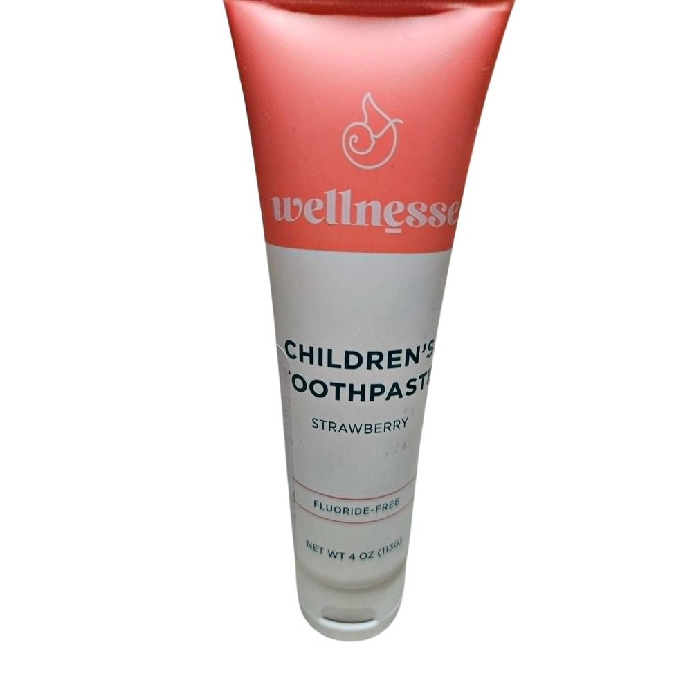 Wellness Children's Toothpaste Strawberry Fluoride-Free 4 oz‎